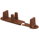 Prime-Line 1 In. H. Brown Closet Door Adjustable Floor Guide (2-Pack)
