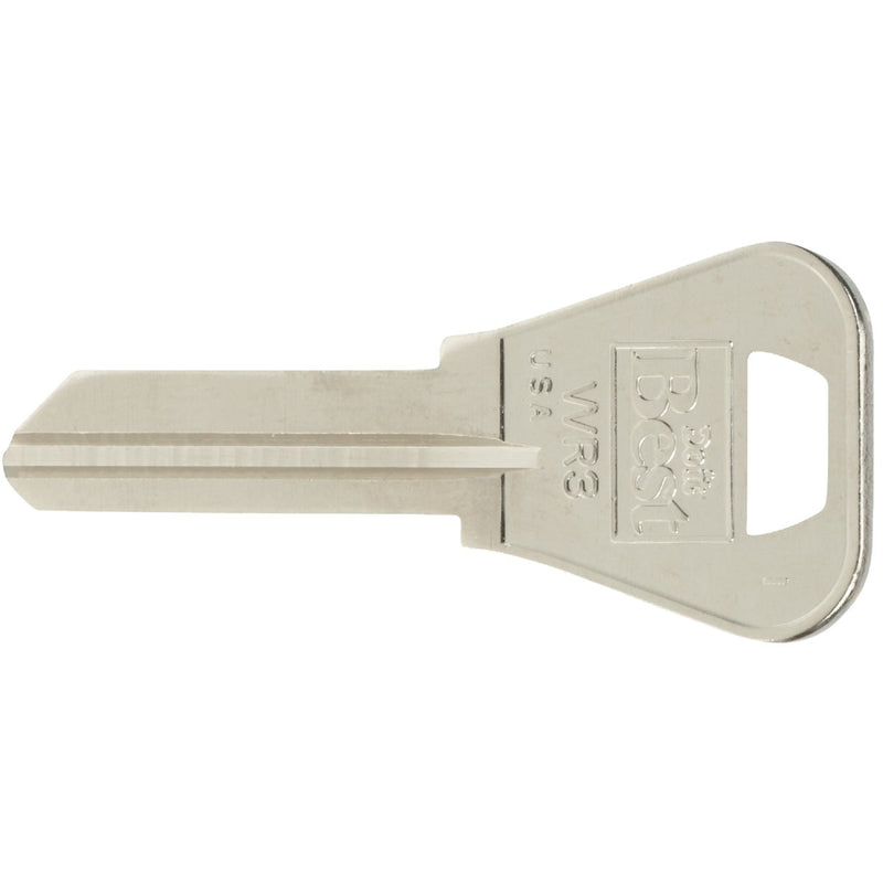 Do it Best Weiser Nickel Plated House Key, WR3 / 1054WB (10-Pack)