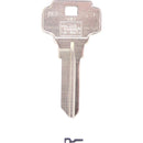 Do it Best Dexter Nickel Plated House Key, DE6 / D1054K DIB (10-Pack)