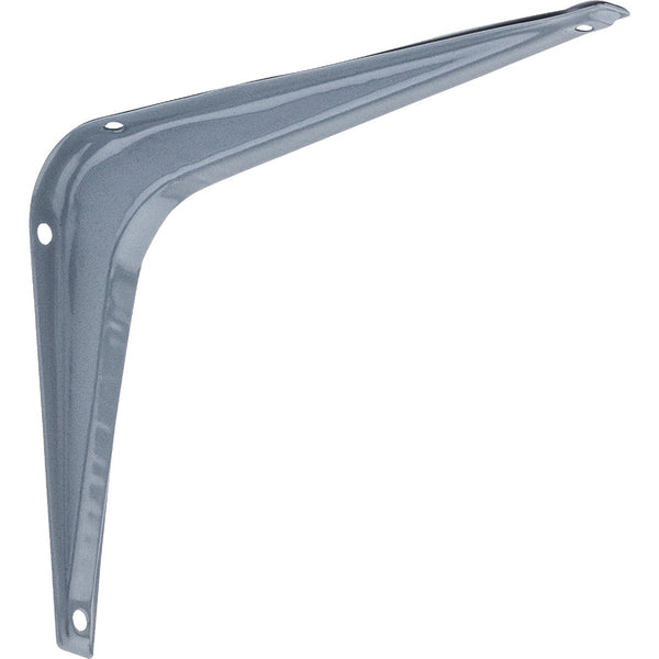 National 211 5 In. D. x 6 In. H. Gray Steel Shelf Bracket