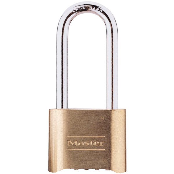 Master Lock 2 In. Zinc Die-Cast Copper Color Resettable Combination Padlock