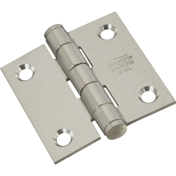 National 2 In. x 2 In. Door Hinge