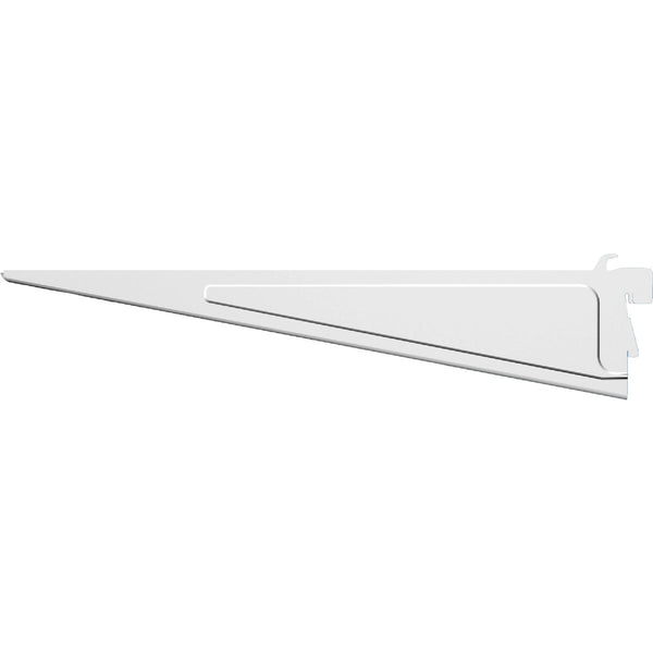 Closetmaid ShelfTrack 12 In. White Shelf Bracket