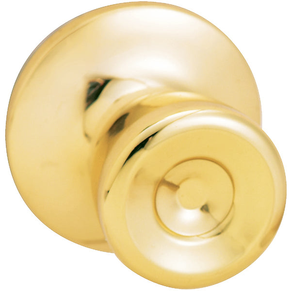 Steel Pro Polished Brass Hall & Closet Door Knob