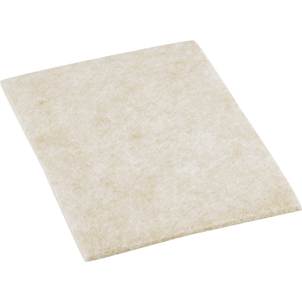 Do it 6 x 4-1/4 In. Beige Self Adhesive Felt Guard Blanket, (2-Pack)