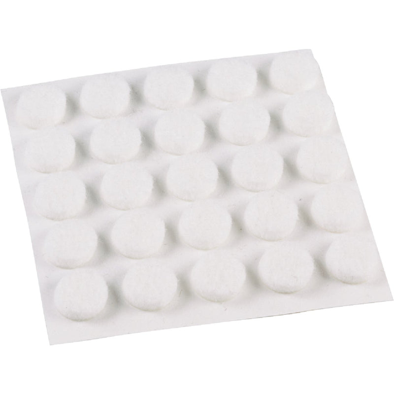 Do it 3/8 In. White Self Adhesive Felt Pads, (75-Count)