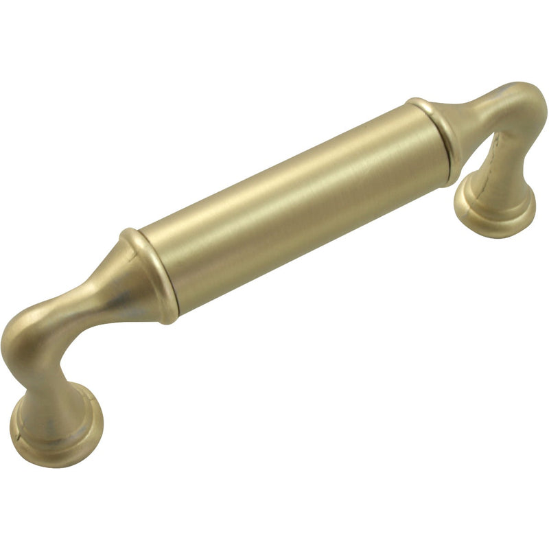 Laurey Kensington 3-3/4 In. Center-To-Center Satin Brass Cabinet Drawer Pull