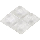 Do it 3/4 In. Square Opaque Furniture Bumpers,(12-Count)