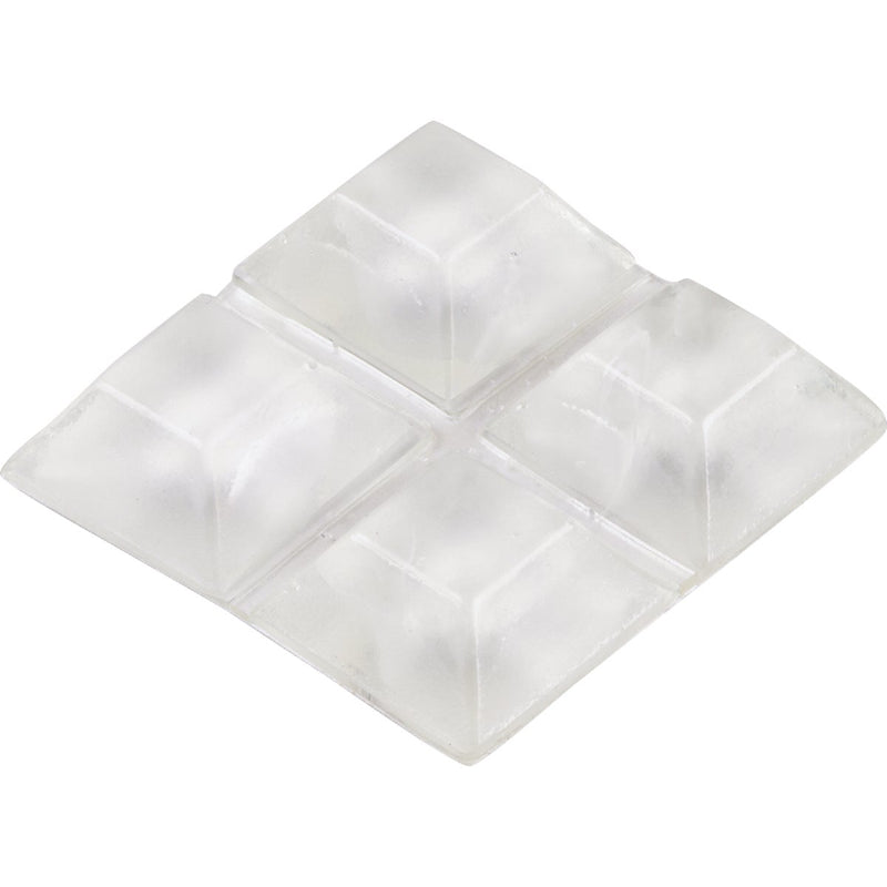 Do it 3/4 In. Square Opaque Furniture Bumpers,(12-Count)