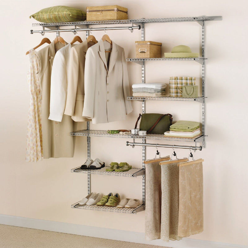 Rubbermaid Configurations 3 Ft. to 6 Ft. Closet No-Cut Adjustable Kit