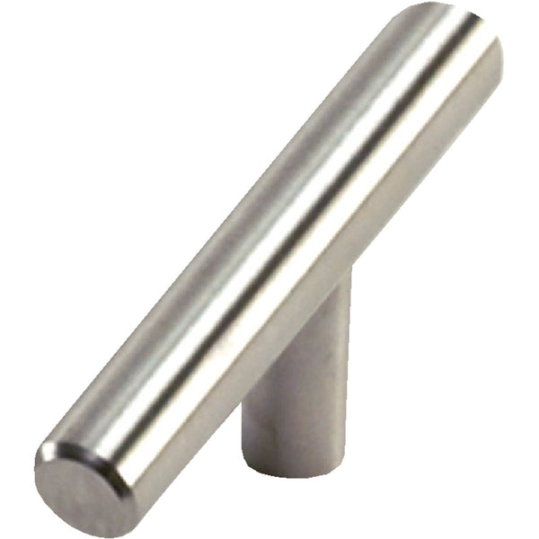 Laurey Melrose T-Shaped 2 In. Stainless Steel Cabinet Knob