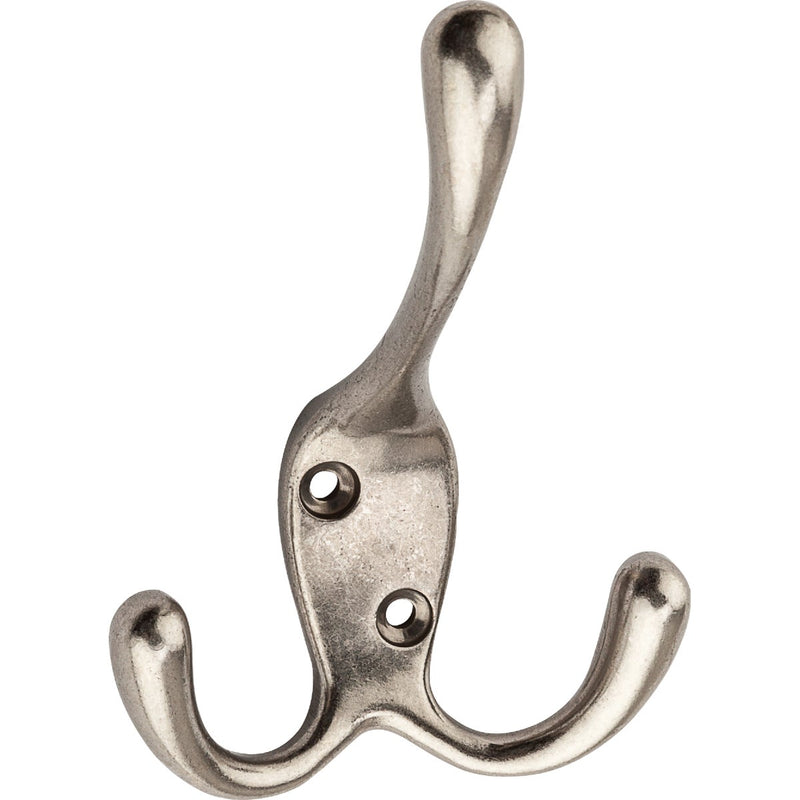 National Satin Nickel Triple Robe Hook