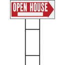 Hy-Ko Corrugated Plastic Sign, Open House