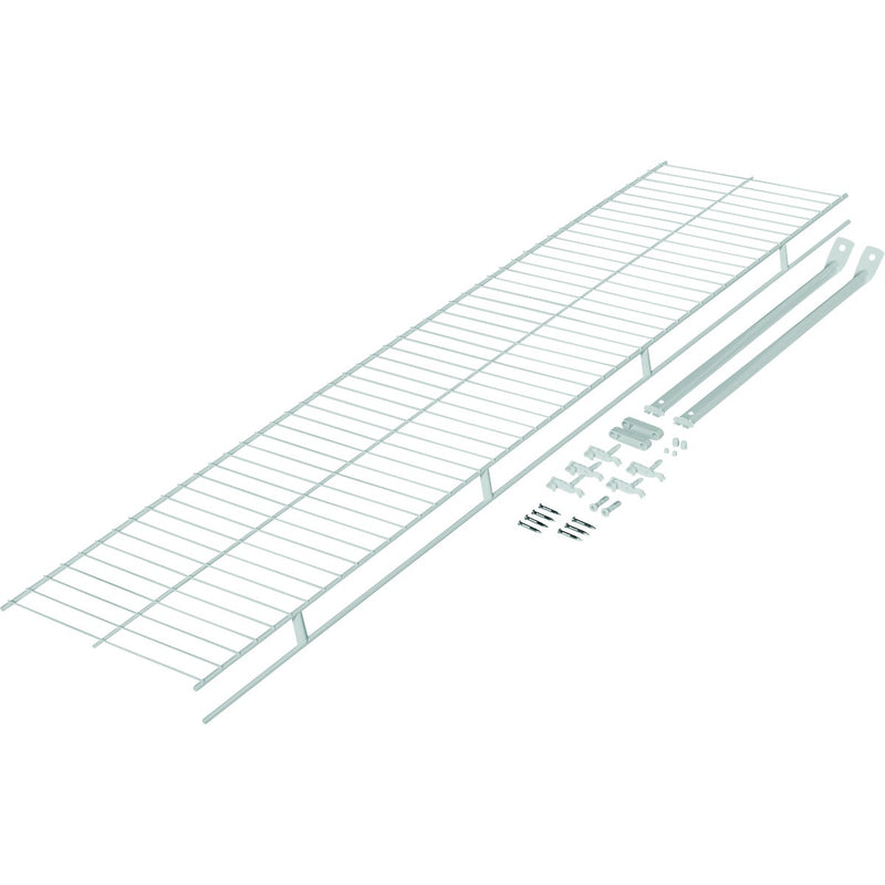 Rubbermaid 4 Ft. Wardrobe Shelving with Hardware