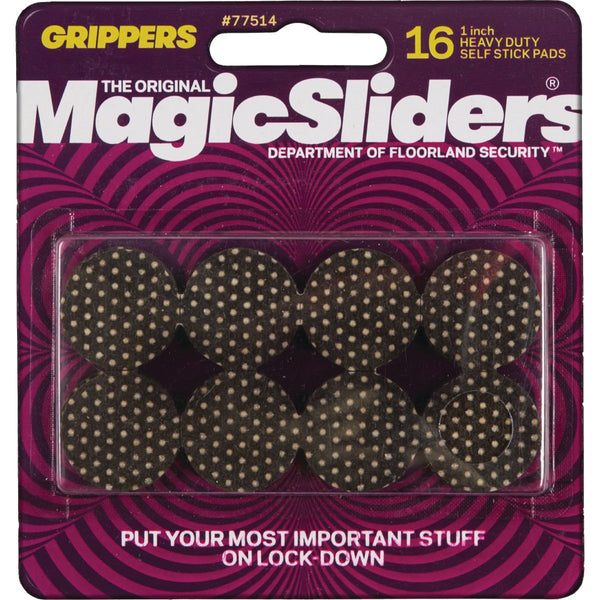 Magic Sliders 1 In. Heavy Duty Gripper Pad (16-Pack)