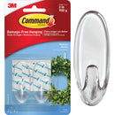 Command Clear Medium Hooks, 2 Hooks, 4 Strips