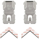 3M Claw Drywall Picture Hanger with Temporary Spot Marker, Holds 65 Lb., 2 Hangers, 2 Markers