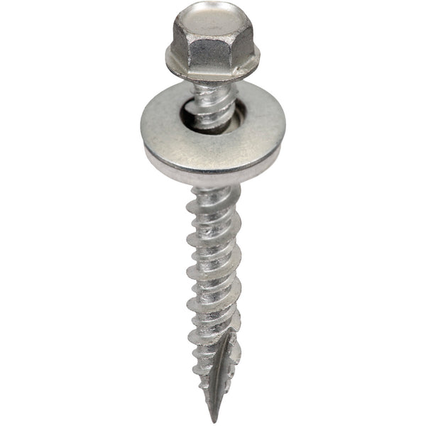 Acorn International 1-1/2 In. Washered Galvanized Metal To Wood Screw (250 Ct.)