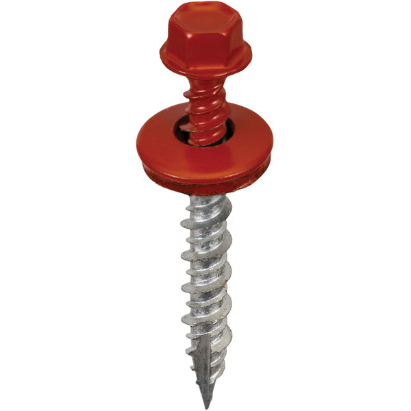 Acorn International 1-1/2 In. Washered Red Metal To Wood Screw (250 Ct.)