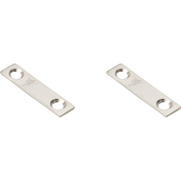 National 2 In. x 1/2 In. Stainless Steel Mending Brace