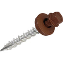 Acorn International 1-1/2 In. Washered Brown Metal To Wood Screw (250 Ct.)