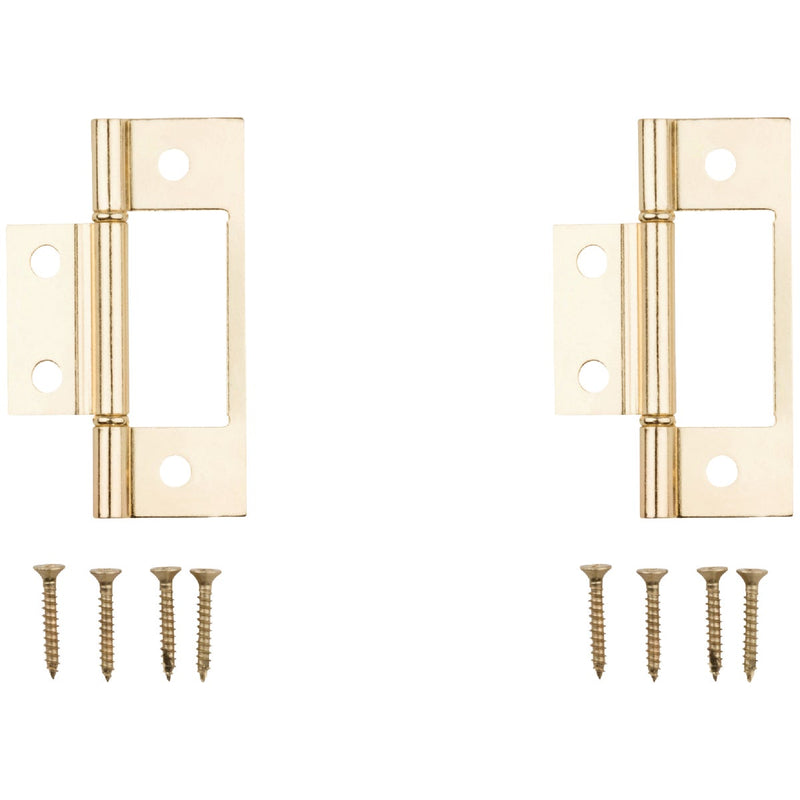 National 3 In. Non-Mortise Panel Hinge (2 Count)