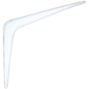 National 211 8 In. D. x 10 In. H. White Steel Shelf Bracket