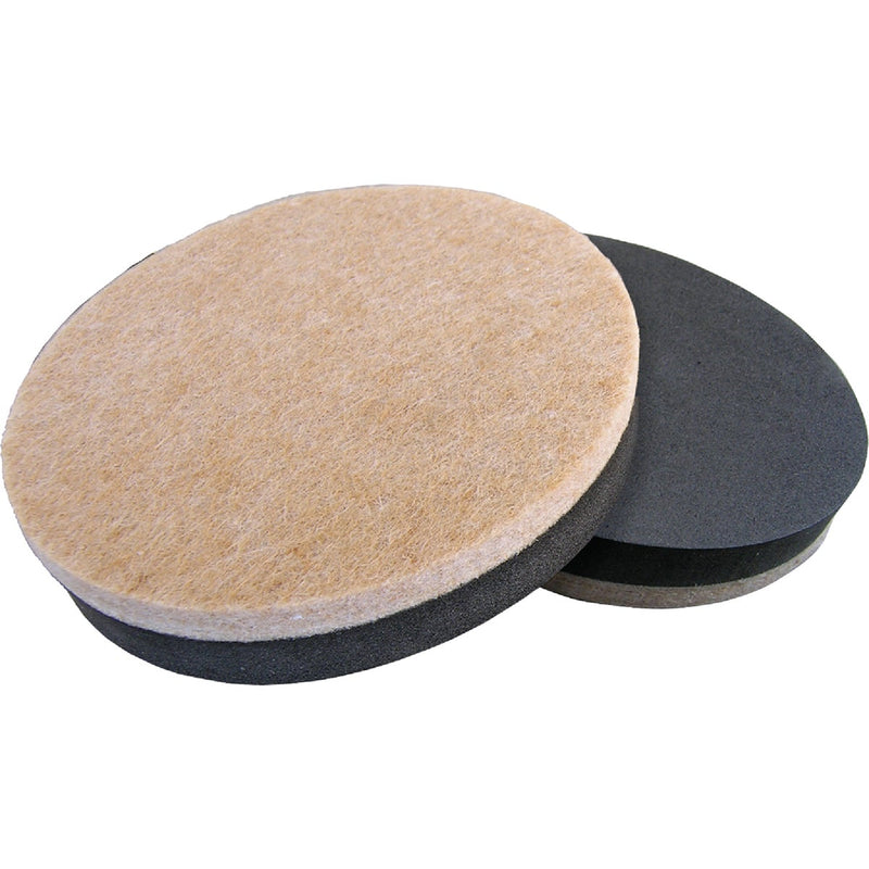 Do it 5 In. Heavy-Duty Round Mover's Pads, (4-Pack)