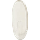 Command Outdoor Large Clear Window Hook, 1 Hook, 2 Strips