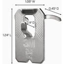 3M Claw Drywall Picture Hanger with Temporary Spot Marker, Holds 25 Lb., 4 Hangers, 4 Markers