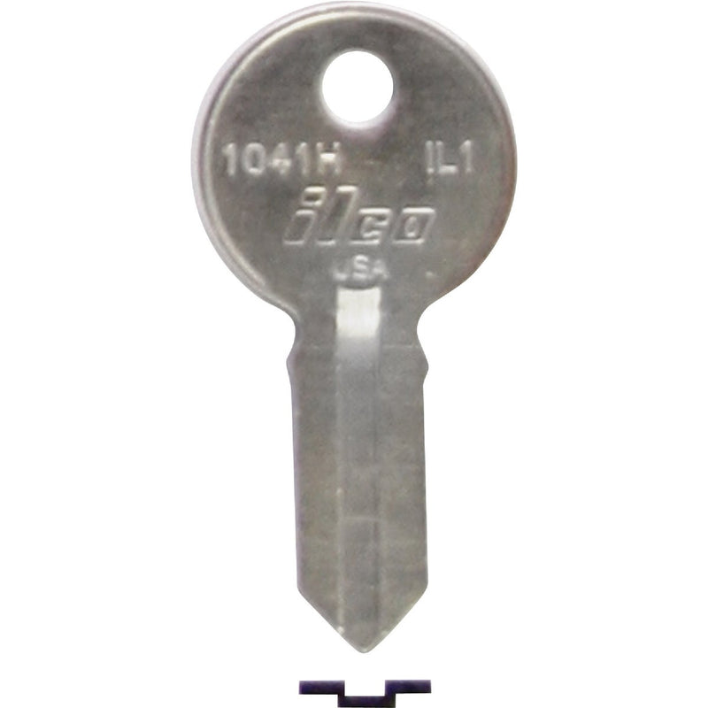 ILCO Illinois Nickel Plated File Cabinet Key IL1 / 1041H (10-Pack)