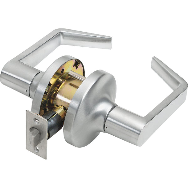 Tell Commercial Satin Chrome Passage Door Lever