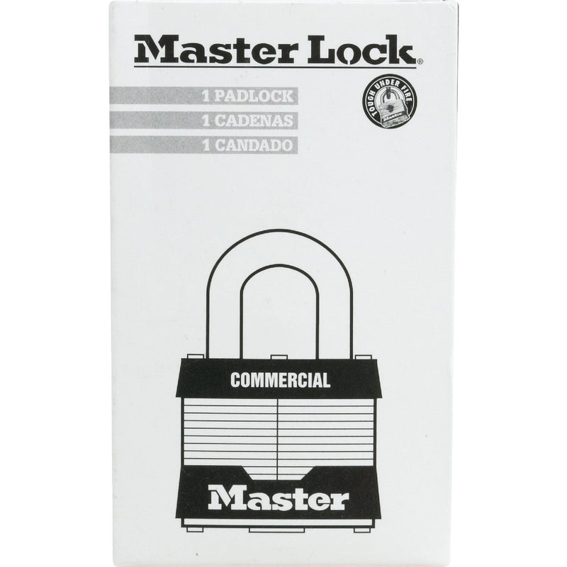 Master Lock 2 In. W. Universal Pin Keyed Padlock with 1-1/2 In. Shackle