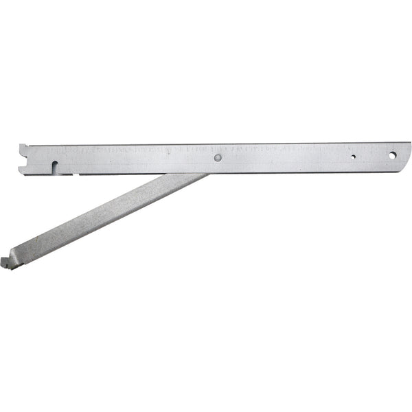 John Sterling Fast-Mount 20 In. Galvanized Steel Supported Shelf Bracket