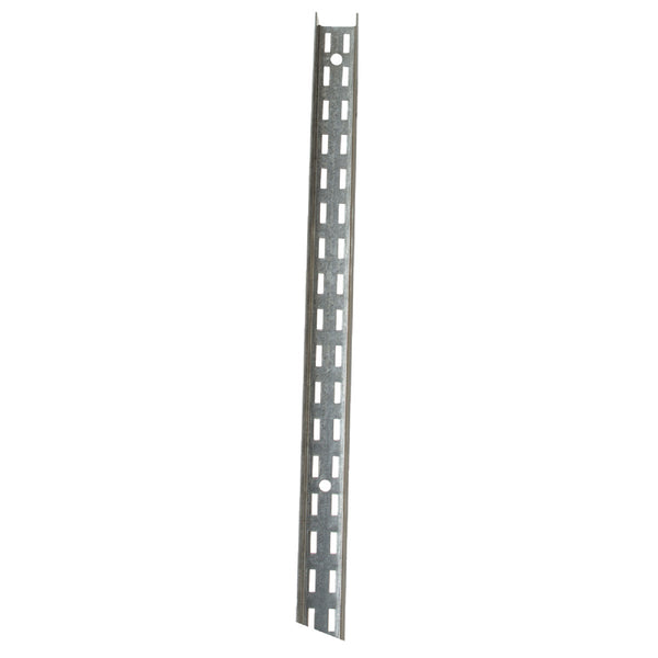 John Sterling Fast-Mount 72 In. Galvanized Steel Double-Slot Shelf Standard