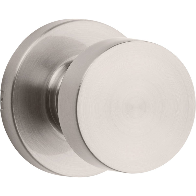 Kwikset Pismo Contemporary Satin Nickel Passage Knob