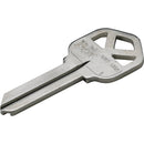 Do it Best Kwikset Nickel Plated House Key, KW1 / 1176-250 DIB (250-Pack)