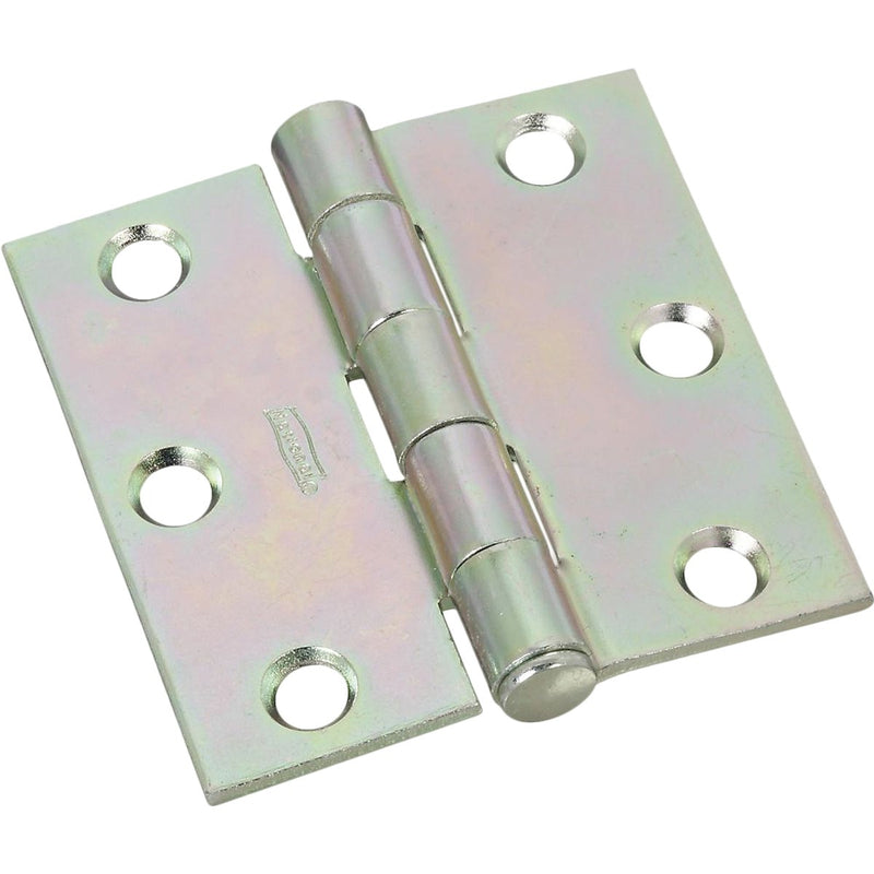 National 2-1/2 In. Zinc Removable Pin Broad Hinge