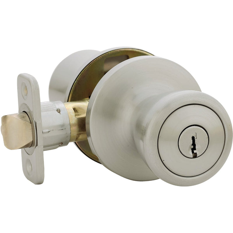 Steel Pro Satin Chrome Entry Door Knob