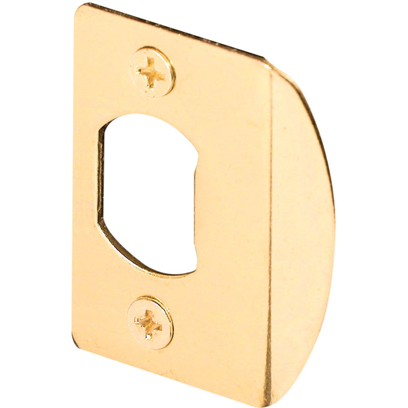 Defender Security Brass 1-3/4 In. Lip Strike Plate