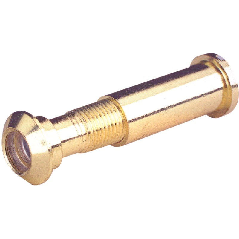 Defender Security Solid Brass 1/2 In. Hole Door Viewer