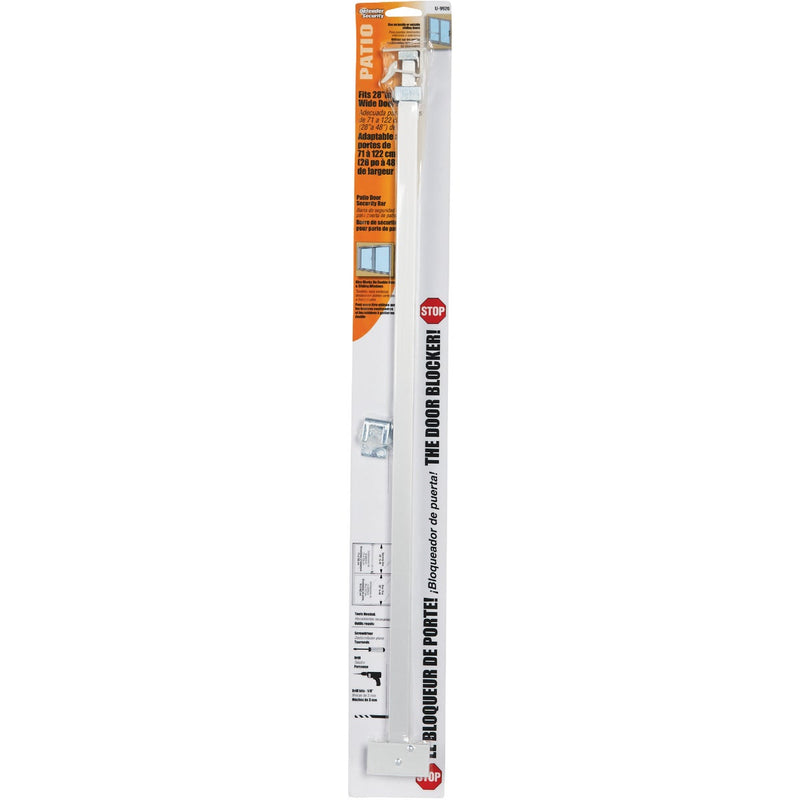 Defender Security 28 In. to 48 In. Patio Door Bar Lock