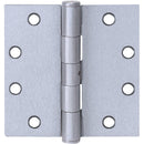 Tell Commercial Stainless Steel 4 In. Square Plain Bearing Hinge with Removable Pin