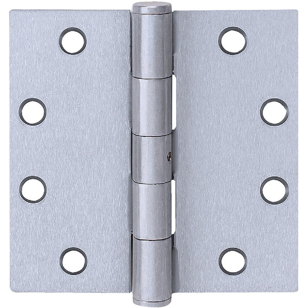 Tell Commercial Stainless Steel 4 In. Square Plain Bearing Hinge with Removable Pin