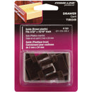 Prime-Line Brown Plastic Drawer Track Guide Kit