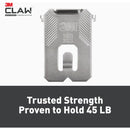 3M Claw Drywall Picture Hanger with Temporary Spot Marker, Holds 45 Lb., 3 Hangers, 3 Markers