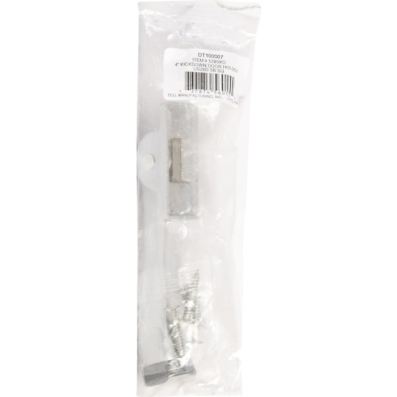 Tell 4-1/8 In. Brass Kickdown Door Holder