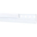 FreedomRail 42 In. White Horizontal Hanging Rail with Cover