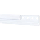 FreedomRail 60 In. White Horizontal Hanging Rail with Cover