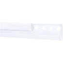 FreedomRail 78 In. White Horizontal Hanging Rail with Cover